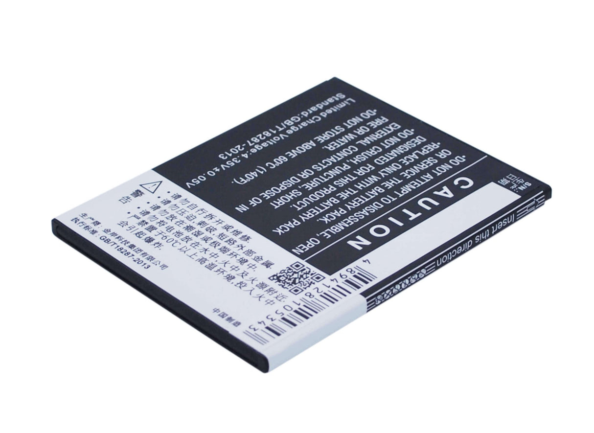 3,8V, Li-Polymère, 2500mAh, batterie de smartphone compatible avec Komu, Zopo, Bt78h, K5, 9,5Wh Mobile, Smartphone Cameron Sino Technology Limited (Smartphone)