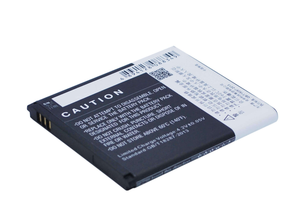 3.7V, Li-ion, 1500mAh, SmartPhone battery fits Konka, Klb150n249, E5838, E830, 5.55Wh Mobile, SmartPhone Cameron Sino Technology Limited (Suspended)