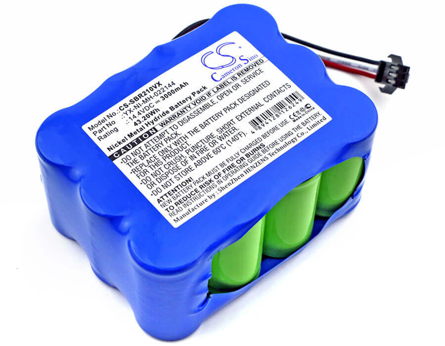 14.4V, Ni-MH, 3000mAh, Vacuum battery fits Carneo, Infinuvo, 017144-tn, Bobi Classic, Bobi Pet Robotic Vacuum Cleane, 43.20Wh Vacuum Cameron Sino Technology Limited