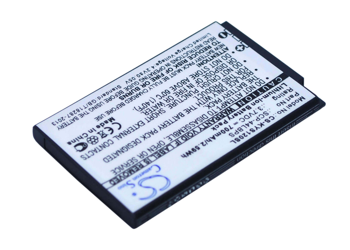 Battery For Kyocera Brio, Brio S3015 3.7v, 700mah - 2.59wh Batteries for Electronics Cameron Sino Technology Limited (Suspended)