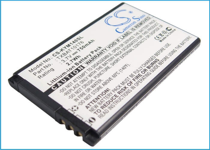 Battery For Kyocera Mako S4000, Laylo M1400, X-tc M2000 3.7v, 750mah - 2.78wh Batteries for Electronics Cameron Sino Technology Limited (Suspended)
