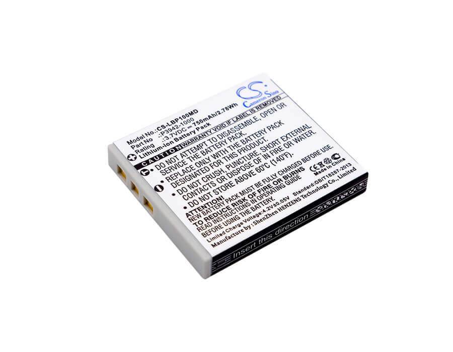 3,7V, Li-ion, 750mAh, Batterie médicale compatible avec Labnet, P3942-1000, Biopette Plus 100-1000ml, 2,78Wh Médical Cameron Sino Technology Limited (Médical)