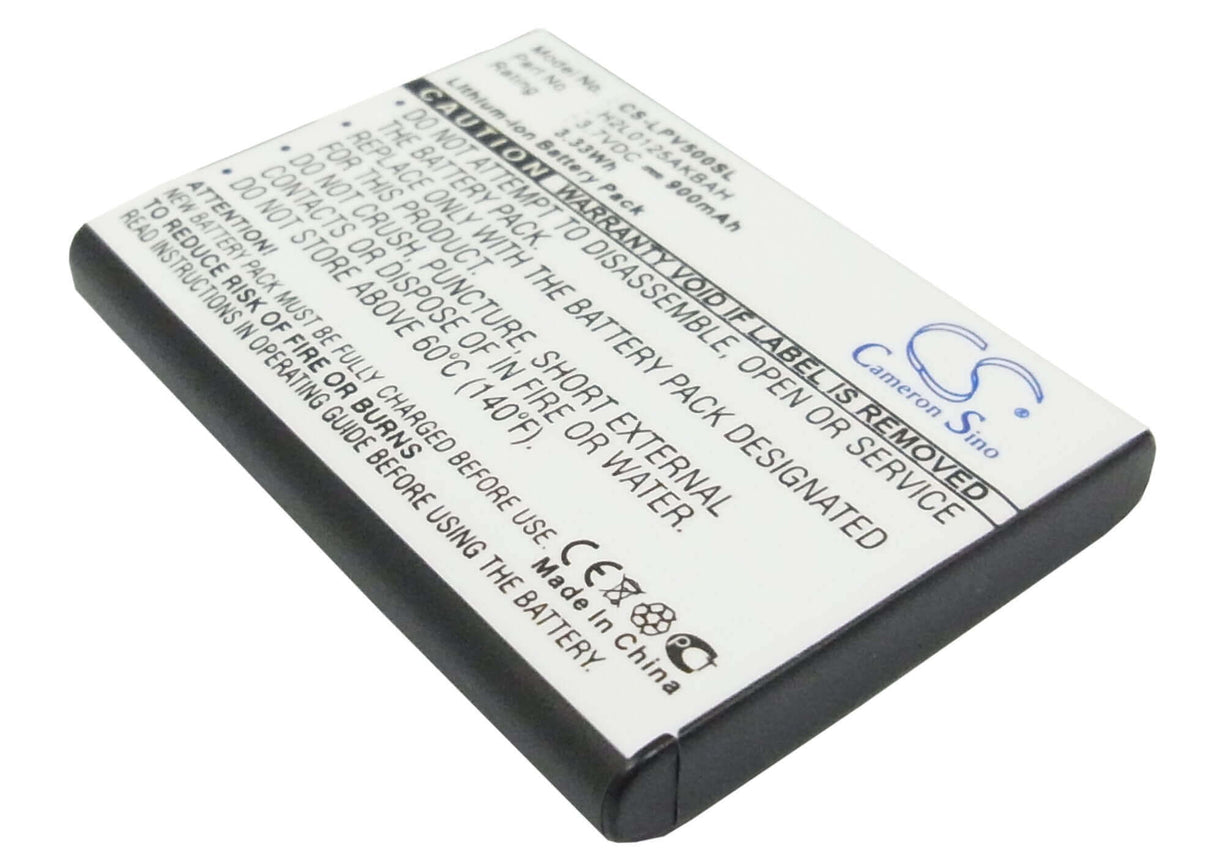 Battery For Lawmate Pv-500 Dvr Recorder 3.7v, 900mah - 3.33wh Batteries for Electronics Cameron Sino Technology Limited (Suspended)