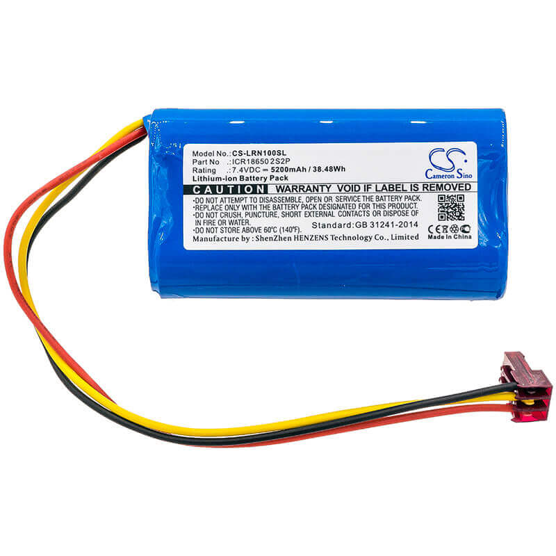 Batterie pour Lazer Runner, batterie compatible 6800 mAh 4 cellules Li-ion 7.4v, 5200mAh - 38.48Wh Laser Cameron Sino Technology Limited