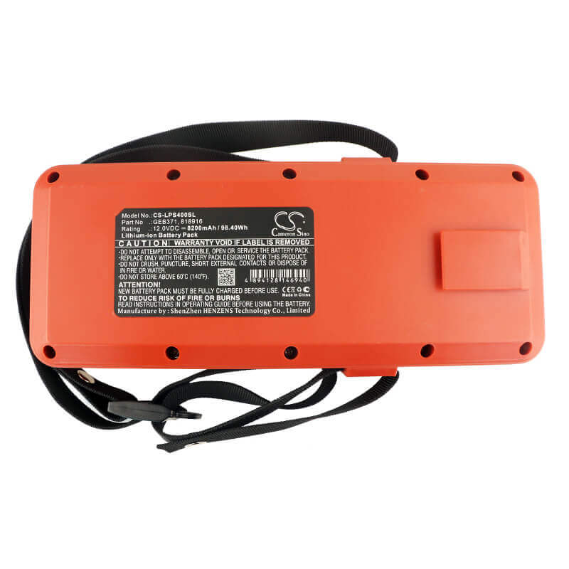 12.0V, Li-ion, 8200mAh, Equipment battery fits Leica, 818916, 1100, 700, 98.4Wh Equipment, Survey, Test Cameron Sino Technology Limited