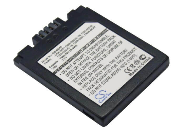 Camera Battery For Leica D-lux, Panasonic, Lumix Dmc-f1, 3.7v, 700mah - 2.59wh Camera Cameron Sino Technology Limited (Camera)