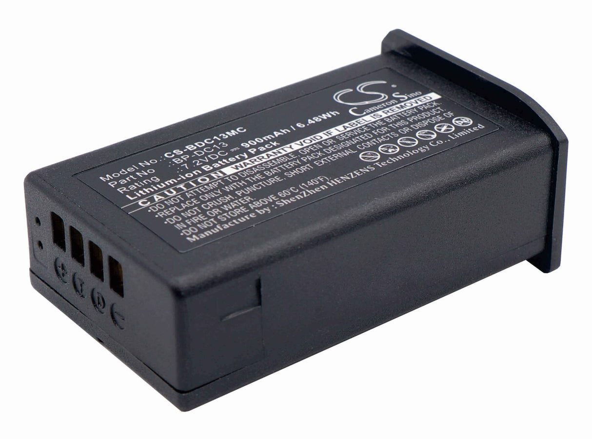 7.2V, Li-ion, 900mAh, Camera battery fits Leica, Bp-dc13, Silver 19800, T, 6.48Wh Camera Cameron Sino Technology Limited (Camera)