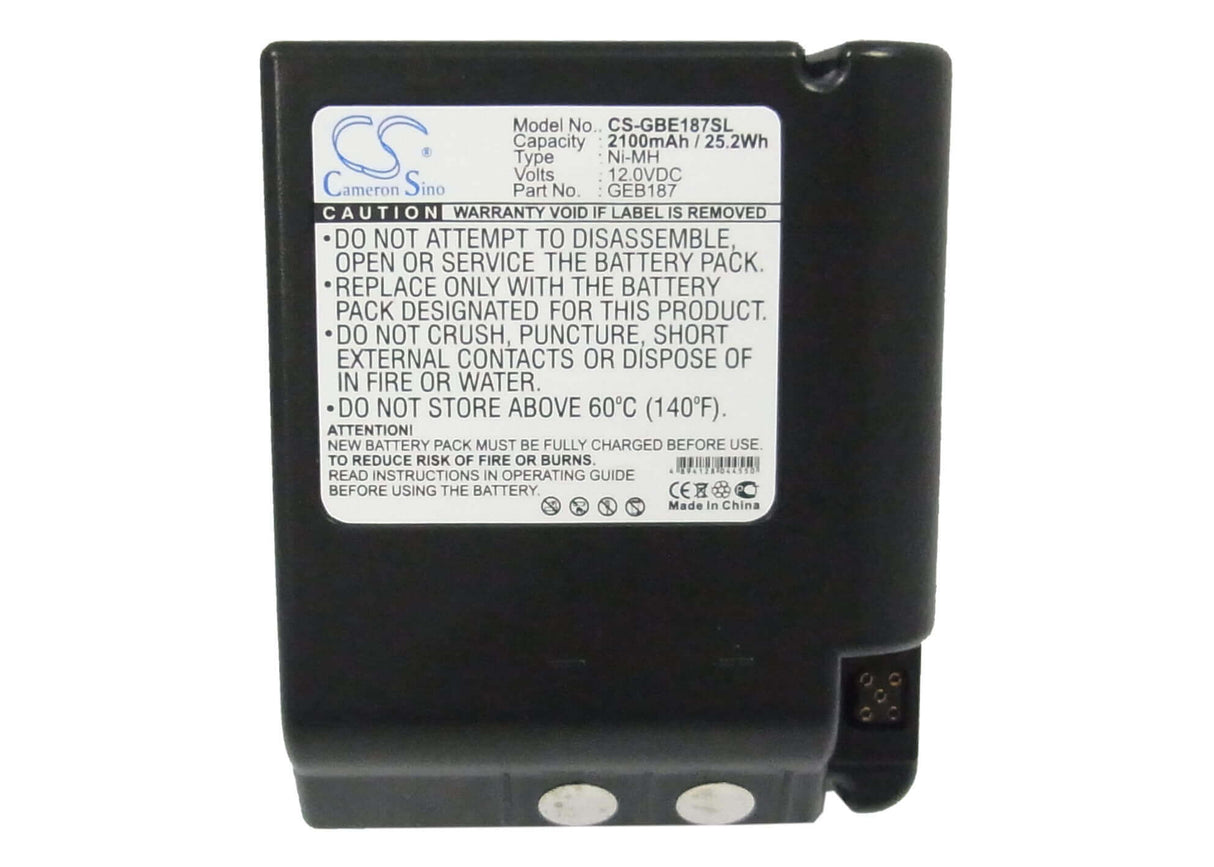 Equipment Battery for Leica Tca1100, Tca1700, Tca1800 12v, 2100mah - 25.20wh Equipment, Survey, Test Cameron Sino Technology Limited