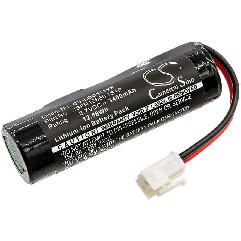 3.7V, Li-ion, 3400mAh, Vacuum battery fits Silvercrest, Leifheit, 51000, 51000 Ii. Generace, 51002, 12.58Wh Vacuum Cameron Sino Technology Limited