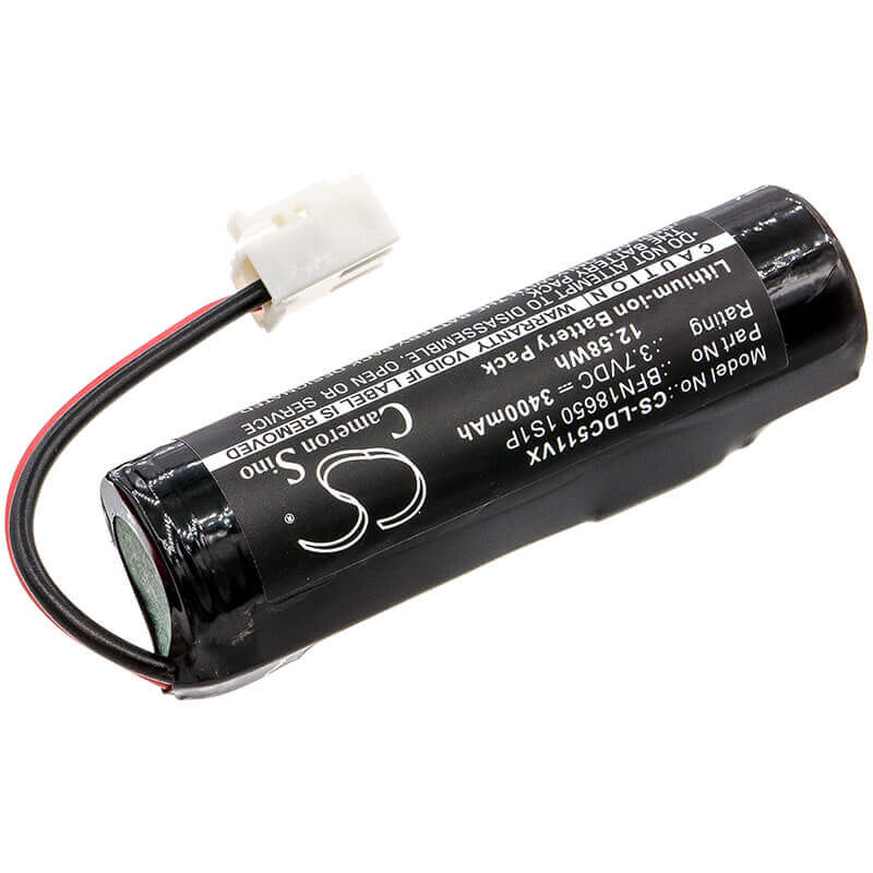 3.7V, Li-ion, 3400mAh, Vacuum battery fits Silvercrest, Leifheit, 51000, 51000 Ii. Generace, 51002, 12.58Wh Vacuum Cameron Sino Technology Limited