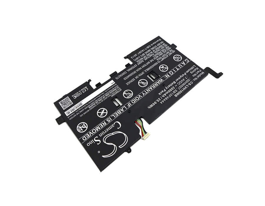 Battery For Lenovo, 20cg, 20ch, Thinkpad Helix 2 Ultrabook Pro Keyboard 7.4v, 3500mah - 25.90wh Notebook, Laptop Cameron Sino Technology Limited