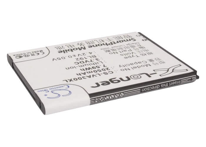 3.7V, Li-ion, 2050mAh, SmartPhone battery fits Lenovo, Bl192, A300, A590, 7.59Wh Mobile, SmartPhone Cameron Sino Technology Limited (Smartphone)