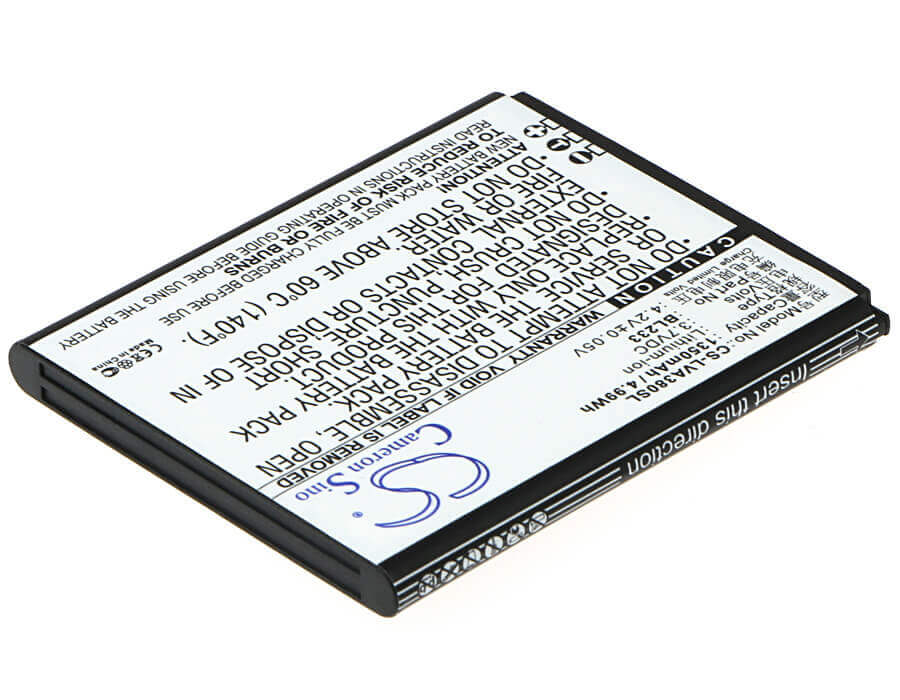 3.7V, Li-ion, 1350mAh, SmartPhone battery fits Lenovo, Bl233, A1000-a, A2800-d, 5Wh Mobile, SmartPhone Cameron Sino Technology Limited (Smartphone)