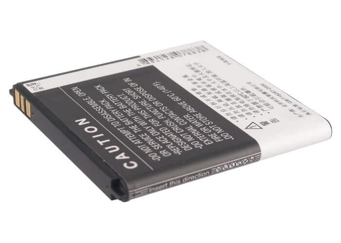 3,7V, Li-ion, 1650mAh, Batterie de smartphone compatible avec Lenovo, Bl201, A60+, 6,11Wh Mobile, Smartphone Cameron Sino Technology Limited (Smartphone)