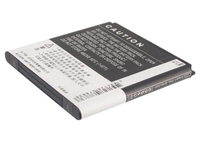 3,7V, Li-ion, 1650mAh, Batterie de smartphone compatible avec Lenovo, Bl201, A60+, 6,11Wh Mobile, Smartphone Cameron Sino Technology Limited (Smartphone)