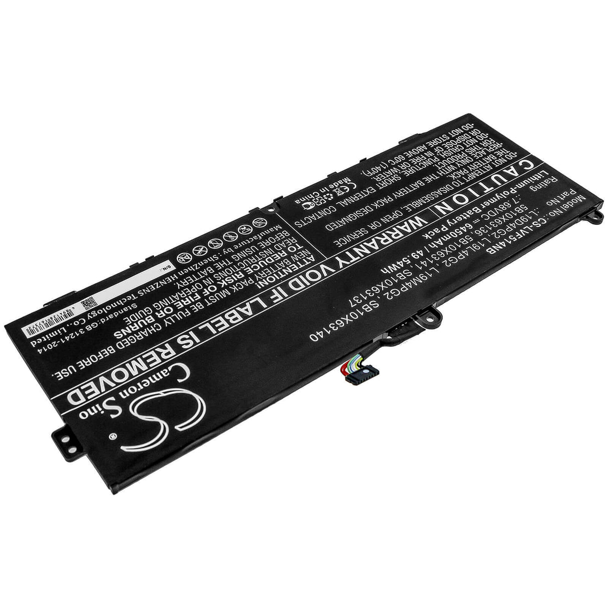 Battery For Lenovo, C13 Yoga Gen 1 Chromebook-20uys02b00, Flex 5 1570 7.36v, 6550mah - 48.21wh Notebook, Laptop Cameron Sino Technology Limited