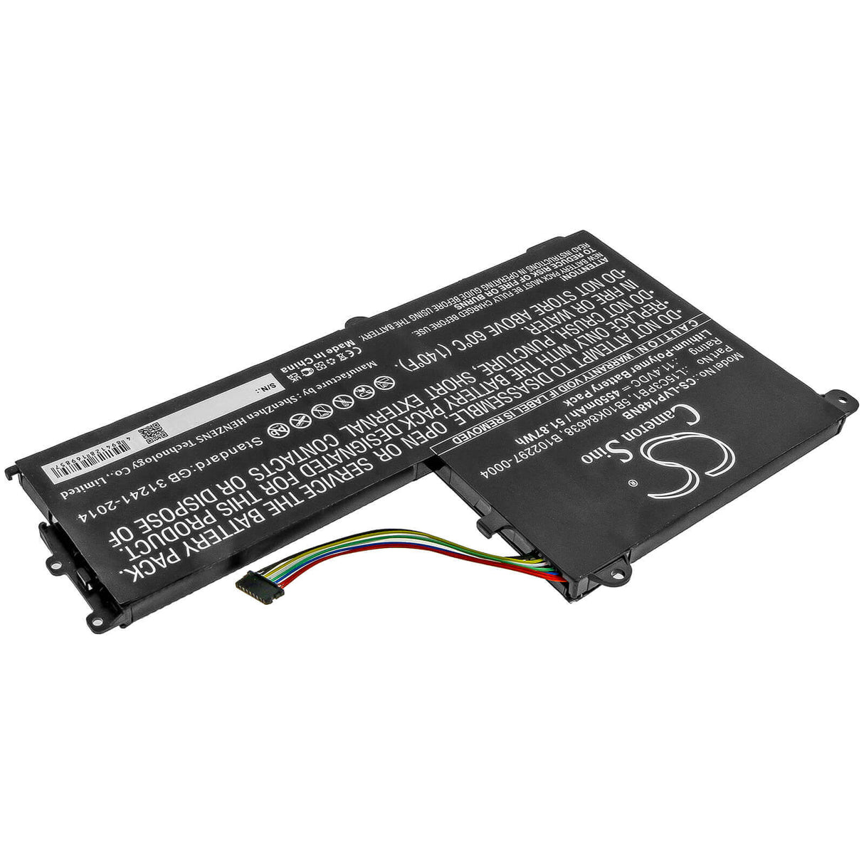 Battery For Lenovo, Flex 4-1480 14", Flex 4-1570, Flex 4-1580 80ve 11.4v, 4550mah - 51.87wh Notebook, Laptop Cameron Sino Technology Limited
