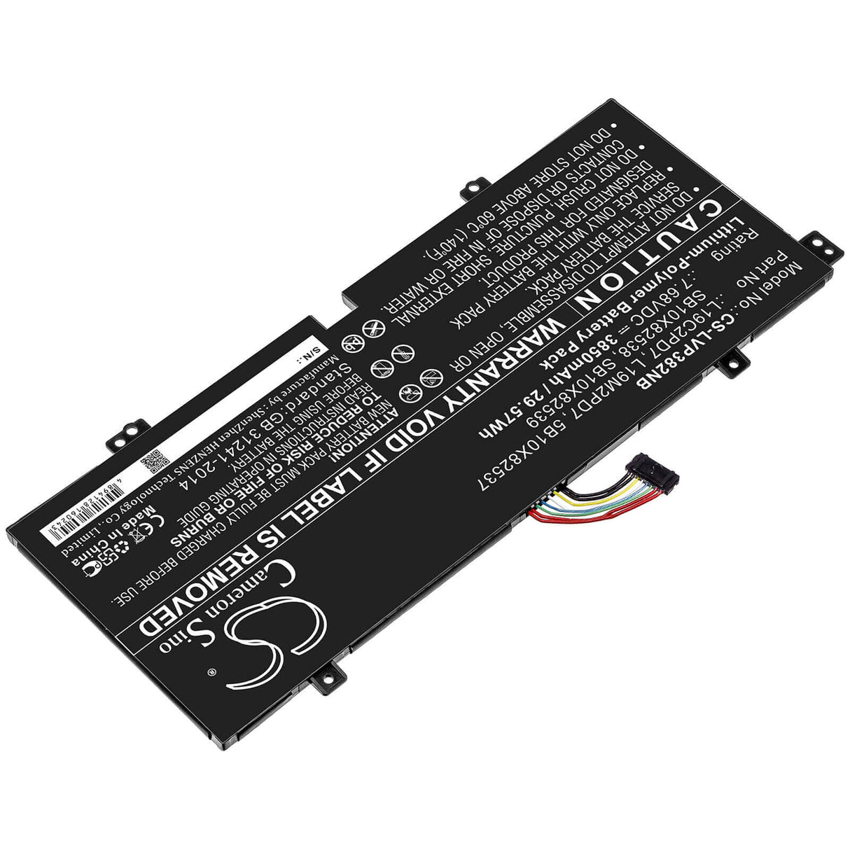 Battery For Lenovo, Ideapad 3 10igl5 (82at) 7.68v, 3850mah - 29.57wh Notebook, Laptop Cameron Sino Technology Limited
