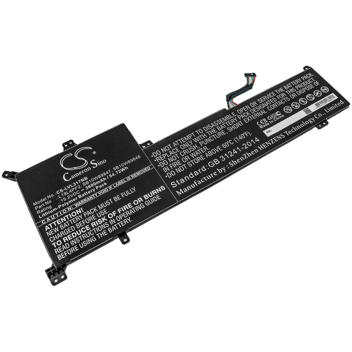 Battery For Lenovo, Ideapad 3-17ada05, Ideapad 3-17are05, Ideapad 3-17iil05 15.2v, 3600mah - 54.72wh Notebook, Laptop Cameron Sino Technology Limited