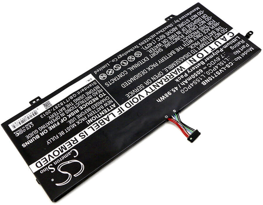 Battery For Lenovo, Ideapad 710s 7.6v, 6050mah - 45.98wh Notebook, Laptop Cameron Sino Technology Limited