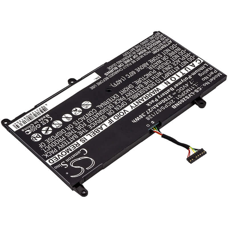 Battery For Lenovo, Ideapad S200, Ideapad S206 7.4v, 3700mah - 27.38wh Notebook, Laptop Cameron Sino Technology Limited (Suspended)