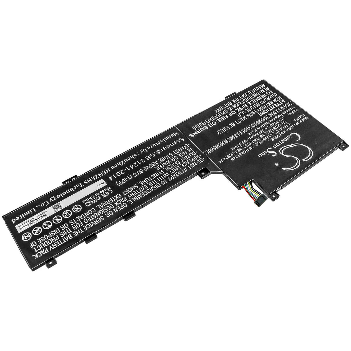 Battery For Lenovo, Ideapad S740-14iil, Ideapad S740-14iil-81rt, Yoga S740 14 15.36v, 3950mah - 60.67wh Notebook, Laptop Cameron Sino Technology Limited