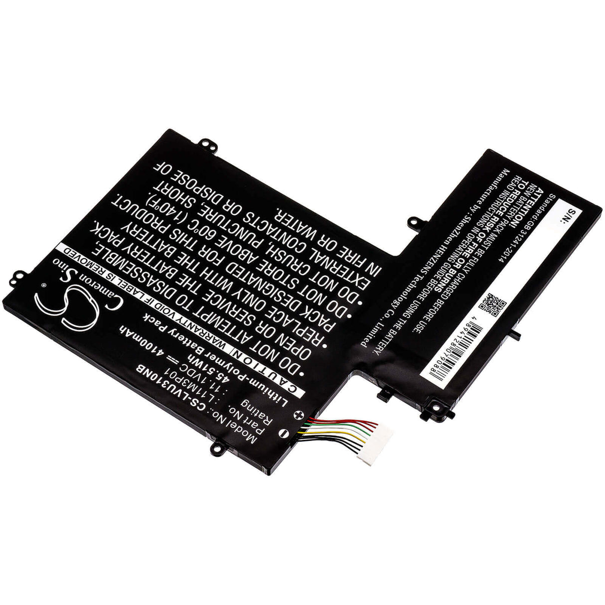 Battery For Lenovo, Ideapad U310, Ideapad U310 4375, Ideapad U310 4375 43752cu 11.1v, 4100mah - 45.51wh Notebook, Laptop Cameron Sino Technology Limited