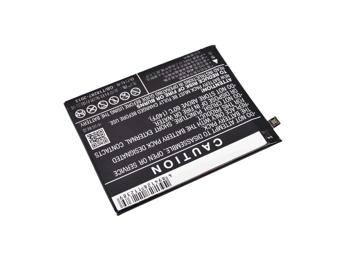 3.8V, Li-Polymer, 3400mAh, SmartPhone battery fits Lenovo, Bl261, A7020a48, K5 Note, 12.92Wh Mobile, SmartPhone Cameron Sino Technology Limited (Smartphone)