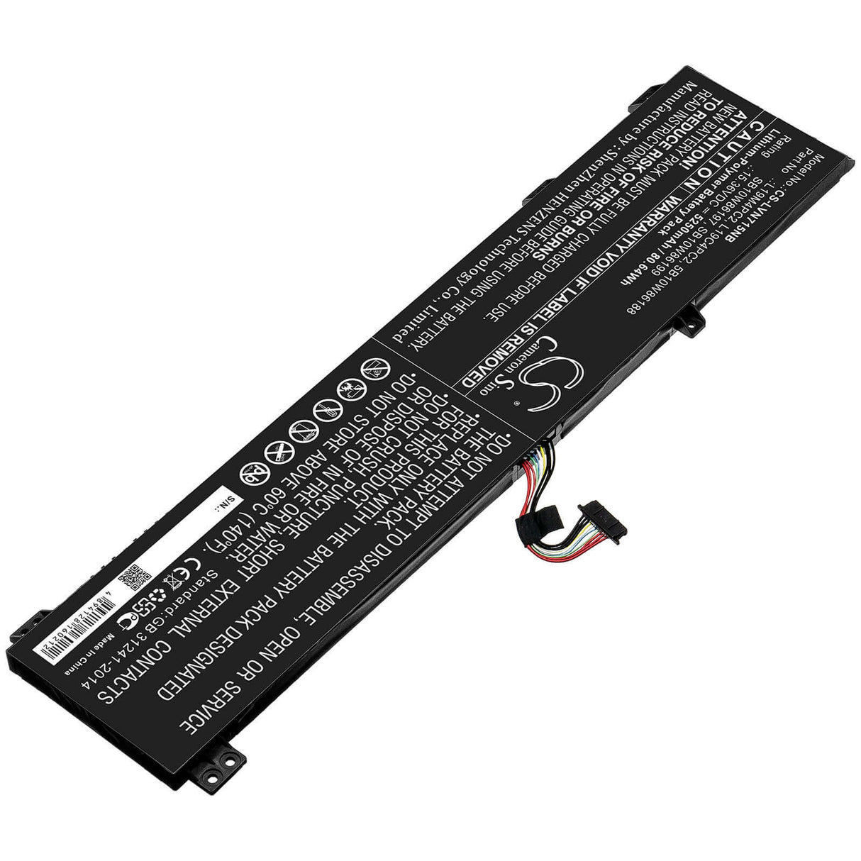 Battery For Lenovo, Legion 7 15, Legion 7i 15imh, Y9000k 2020 15.36v, 5250mah - 80.64wh Notebook, Laptop Cameron Sino Technology Limited