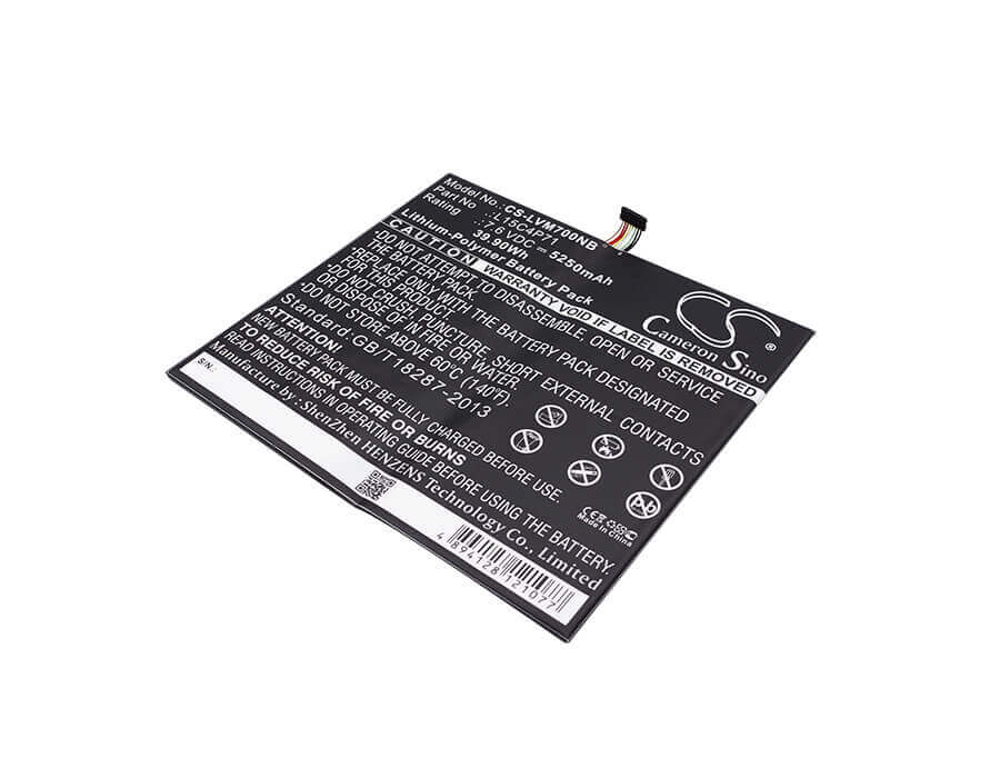 Battery For Lenovo, Miix 700, Miix 700-12isk 7.6v, 5250mah - 39.90wh Notebook, Laptop Cameron Sino Technology Limited