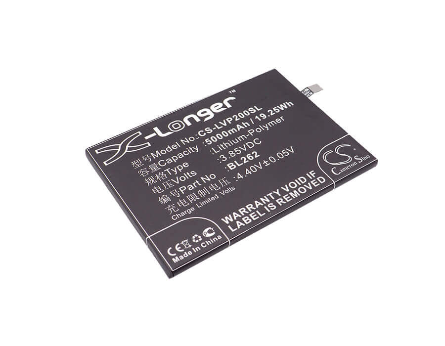 Battery For Lenovo, P2c72, Vibe P2 3.85v, 5000mah - 19.25wh Batteries for Electronics Cameron Sino Technology Limited (Suspended)