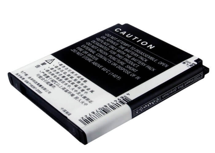 3,7V, Li-ion, 900mAh, batterie de smartphone compatible avec Lenovo, Bl124, P50, S550, 3,33Wh Mobile, SmartPhone Cameron Sino Technology Limited (Suspendu)