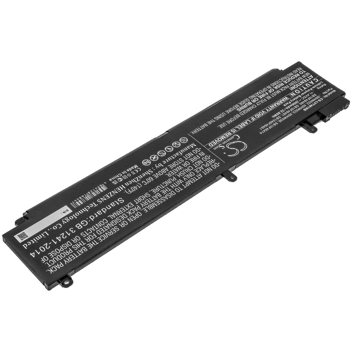 Notebook battery For Lenovo, T460s-2mcd, T460s-2ncd, T460s-2pcd 11.4v, 2000mah - 22.80wh Notebook, Laptop Cameron Sino Technology Limited