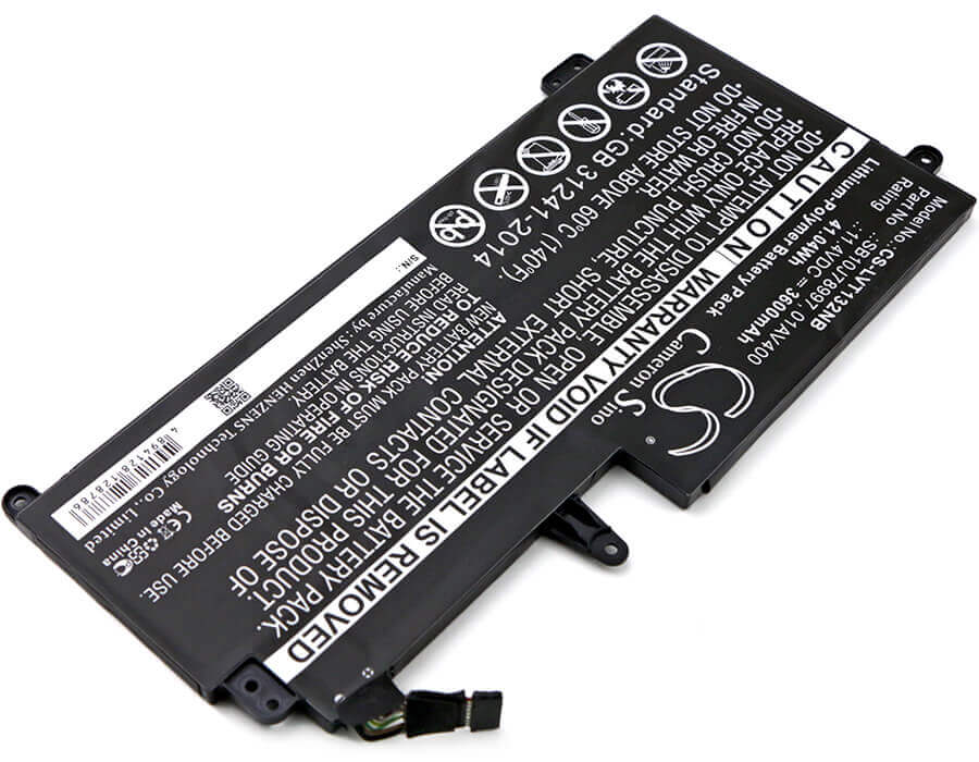 Battery For Lenovo, Thinkpad 13 20gl0000us 11.4v, 3600mah - 41.04wh Notebook, Laptop Cameron Sino Technology Limited