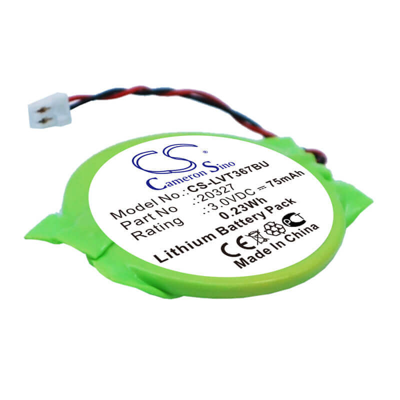 3.0V, Lithium, 75mAh, CMOS / BackUp battery fits Lenovo, 20327, Miix 10, 0.23Wh CMOS / BackUp Cameron Sino Technology Limited