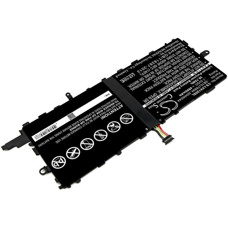 7.5V, Li-Polymer, 4900mAh, Tablet battery fits Lenovo, 00hw044, Thinkpad X1 (20gga00f00), Thinkpad X1 Tablet, 36.75Wh Tablet Cameron Sino Technology Limited