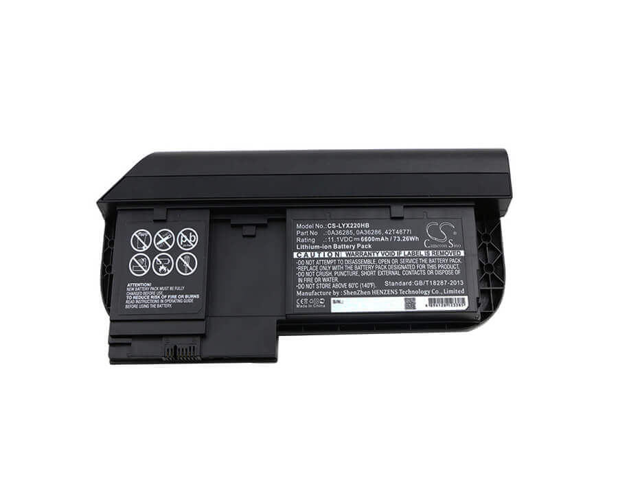 Battery For Lenovo, Thinkpad X220 Tablet, Thinkpad X220i 11.1v, 6600mah - 73.26wh Notebook, Laptop Cameron Sino Technology Limited (Suspended)