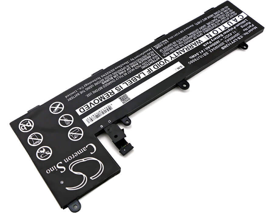 Notebook battery For Lenovo, Thinkpad Yoga 11e Chromebook 11.4v, 3600mah - 41.04wh Notebook, Laptop Cameron Sino Technology Limited