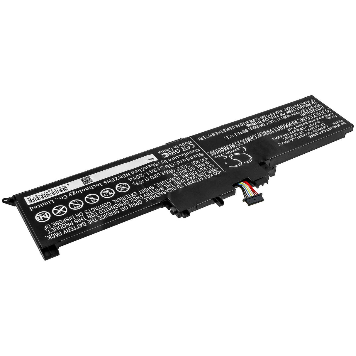 Batterie pour Lenovo, Thinkpad Yoga 260, Thinkpad Yoga 260 20fd001xge 15.2v, 2900mah - 44.08wh Notebook, Laptop Cameron Sino Technology Limited