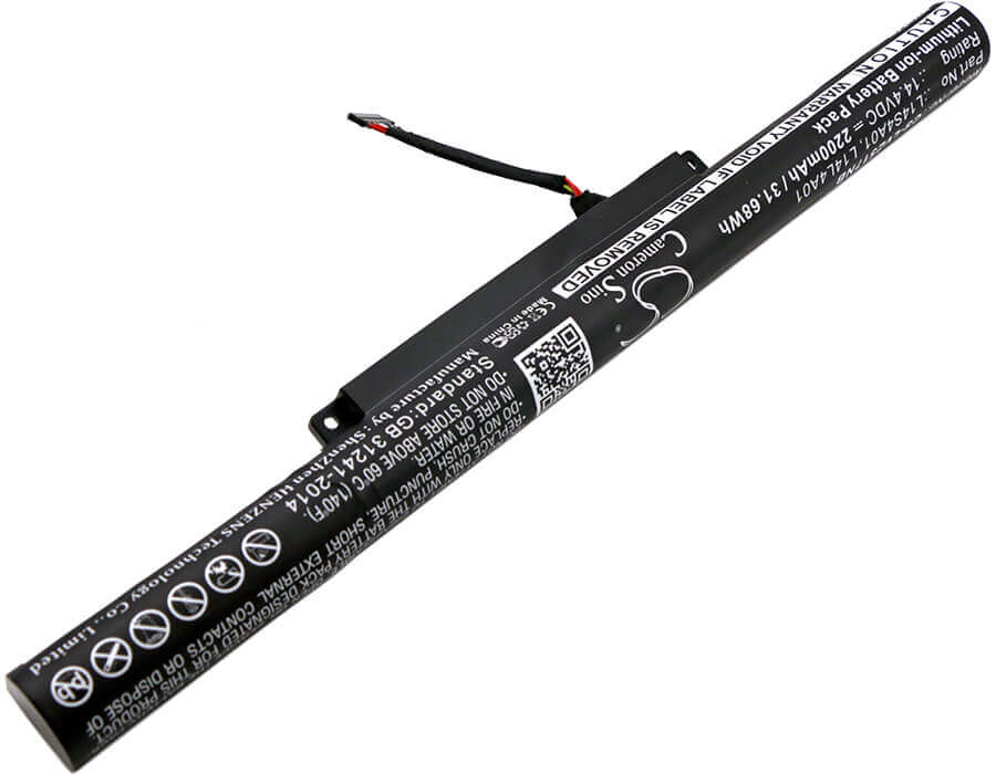 Battery For Lenovo, V4000-ise, Xiaoxin V4000, Y50c, Z41-70, Z4 14.4v, 2200mah - 31.68wh Notebook, Laptop Cameron Sino Technology Limited