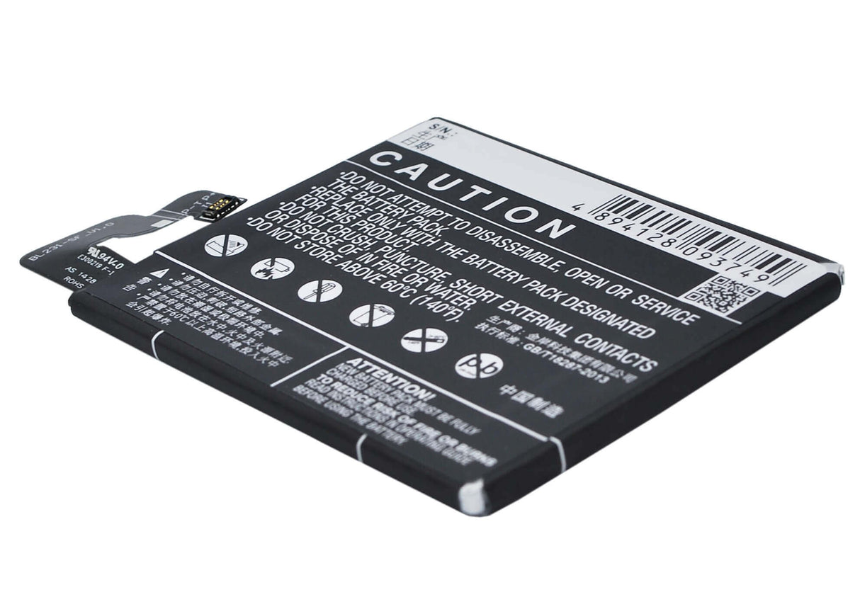3.8V, Li-Polymer, 2230mAh, SmartPhone battery fits Lenovo, Bl231, S90e, S90t, 8.47Wh Mobile, SmartPhone Cameron Sino Technology Limited (Smartphone)