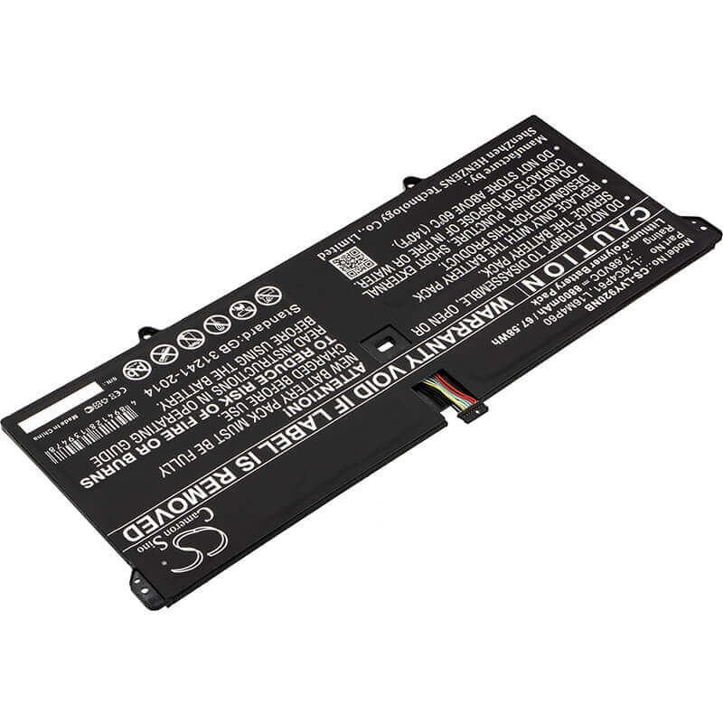 Notebook battery For Lenovo, Yoga 920, Yoga 920-13ikb, 7.68v, 8800mah - 67.58wh Notebook, Laptop Cameron Sino Technology Limited