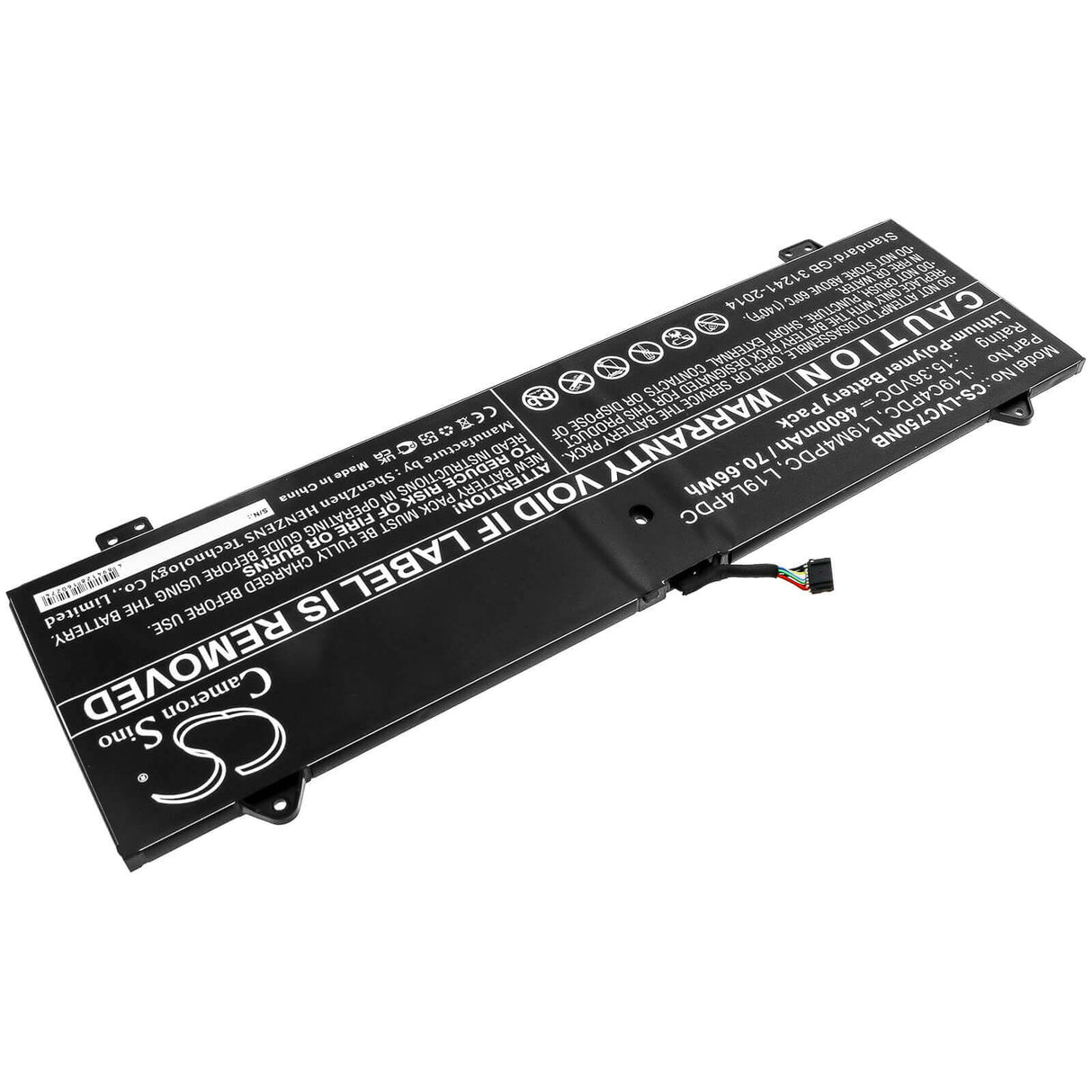 Battery For Lenovo, Yoga C750 15.36v, 4600mah - 70.66wh Notebook, Laptop Cameron Sino Technology Limited