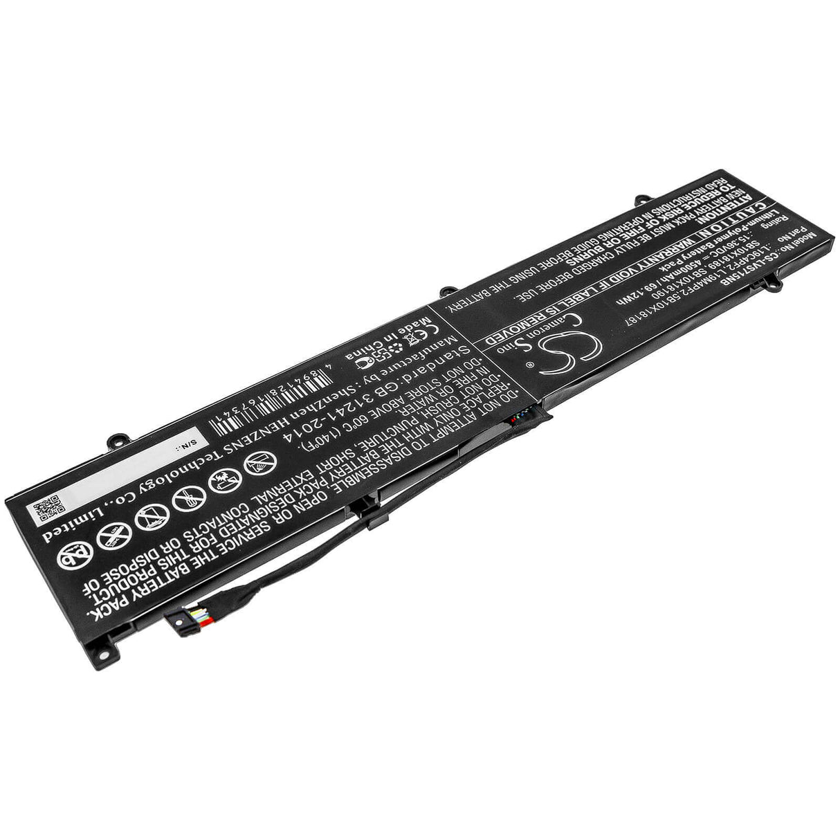 Battery For Lenovo, Yoga Slim 7 15, Yoga Slim 7-15imh05 15.36v, 4500mah - 69.12wh Notebook, Laptop Cameron Sino Technology Limited