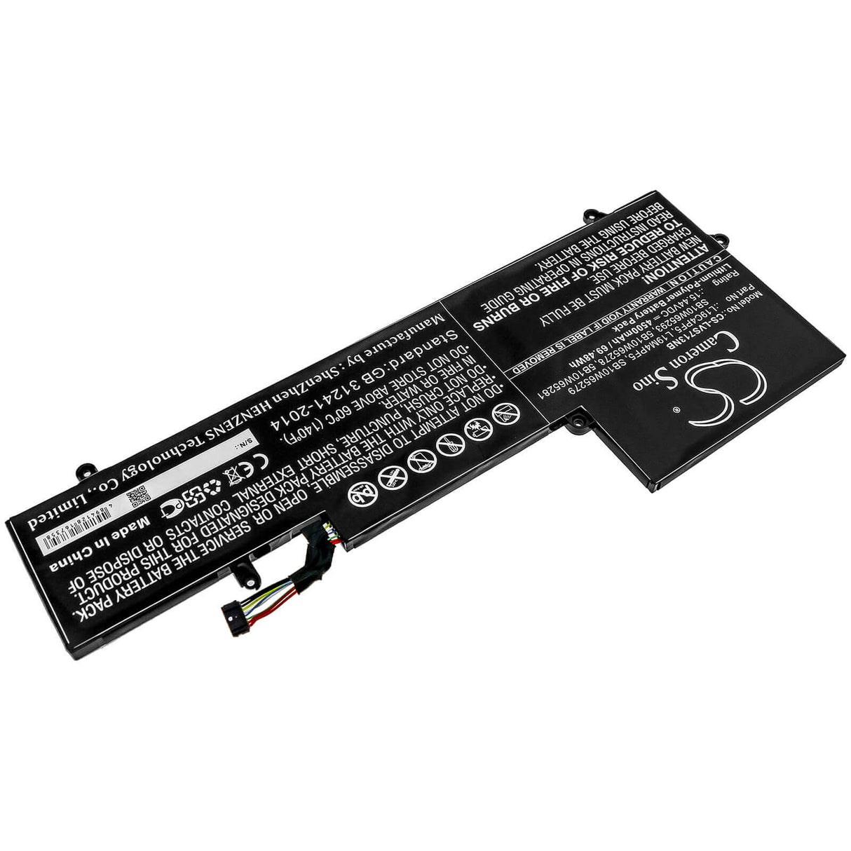 Battery For Lenovo, Yoga Slim 7-15iil 15.44v, 4500mah - 69.48wh Notebook, Laptop Cameron Sino Technology Limited