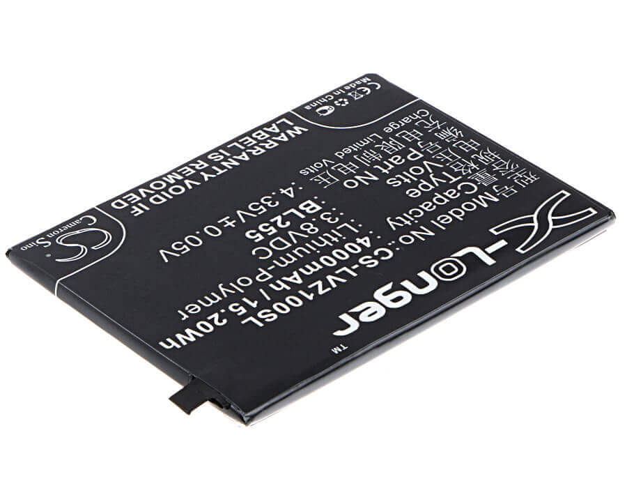 3,8V, Li-Polymer, 4000mAh, batterie de smartphone compatible Lenovo, Bl255, Z1221, Z1221 Dual Sim, 15,2Wh Mobile, Smartphone Cameron Sino Technology Limited (Smartphone)