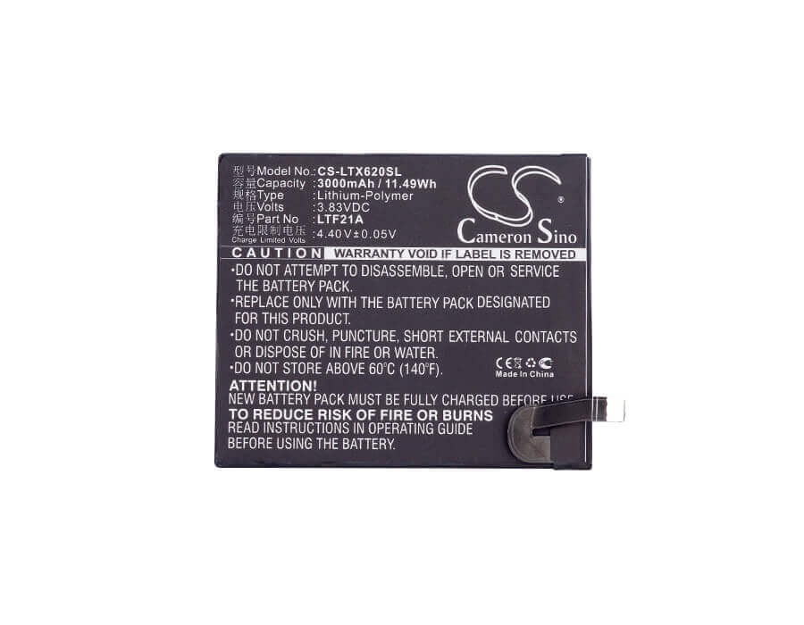 3,83V, Li-Polymer, 3000mAh, batterie de smartphone compatible avec Leeco, Letv, Ltf21a, Le 2, Le 2 Pro, 11,49Wh Mobile, Smartphone Cameron Sino Technology Limited (Smartphone)