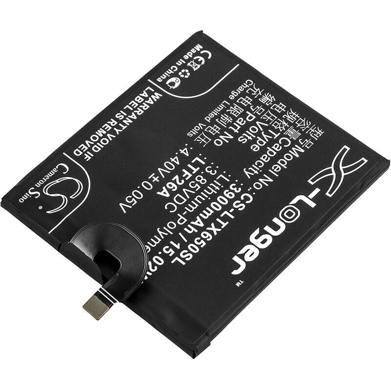 3,85V, Li-Polymère, 3900mAh, Batterie de smartphone compatible avec Letv, Ltf26a, Le Pro 3 Ai, Lex650, 15,02Wh Mobile, Smartphone Cameron Sino Technology Limited (Smartphone)