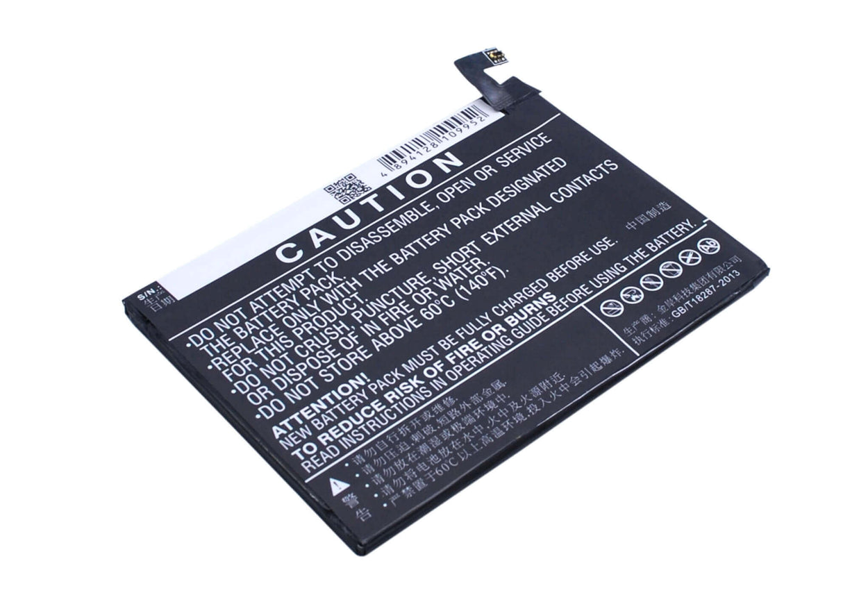 3.8V, Li-Polymer, 3300mAh, SmartPhone battery fits Letv, Lt633, Max, Mx1, 12.54Wh Mobile, SmartPhone Cameron Sino Technology Limited (Smartphone)