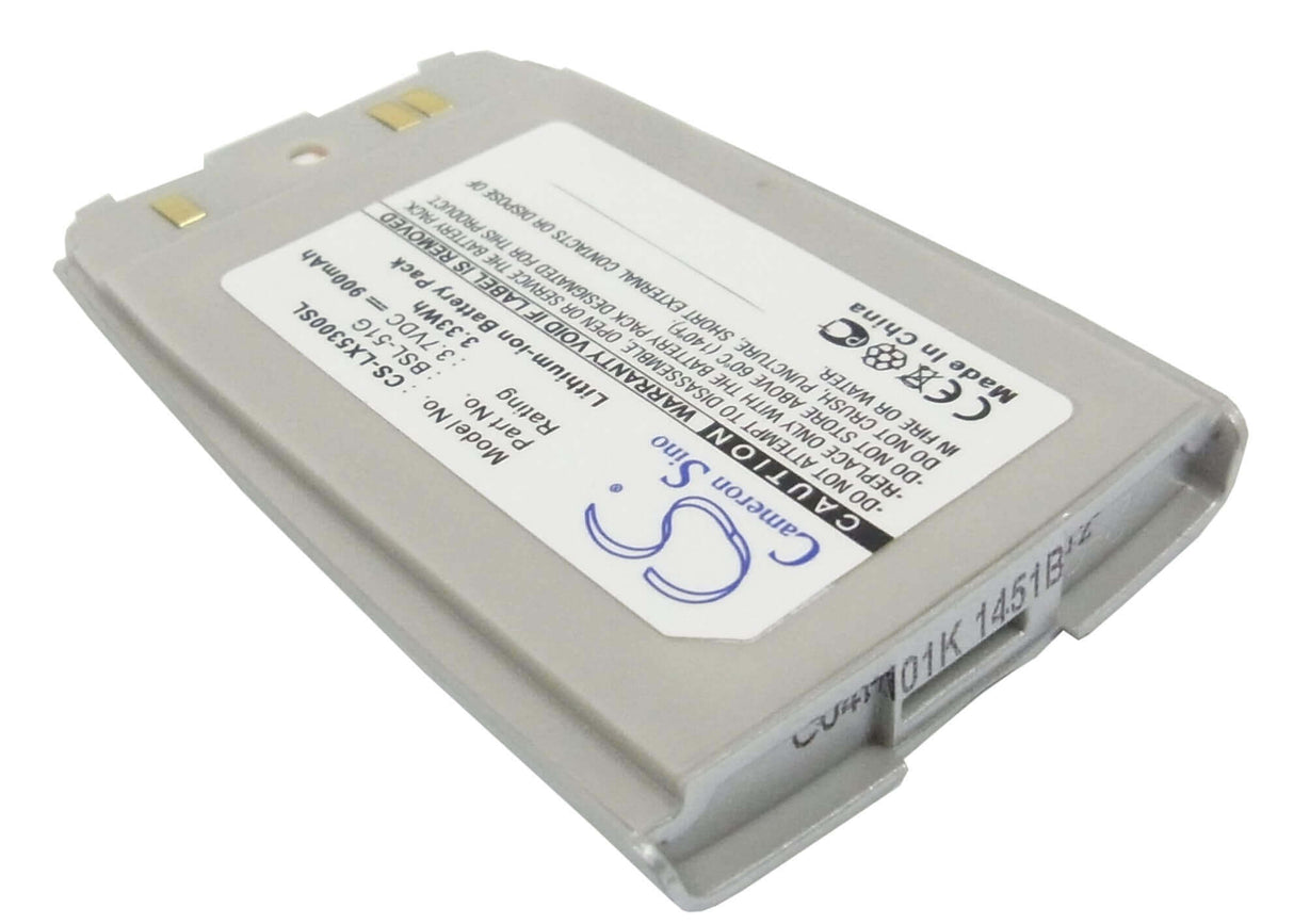 3.7V, Li-ion, 900mAh, SmartPhone battery fits Lg, Bsl-51g, 5300, 5350, 3.33Wh Mobile, SmartPhone Cameron Sino Technology Limited (Smartphone)